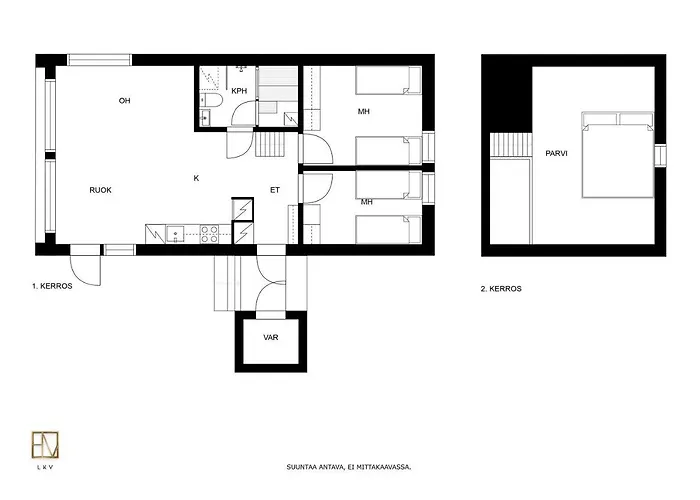 Himoskuutio 9, Erillistalo, Ulkoporeallas *
